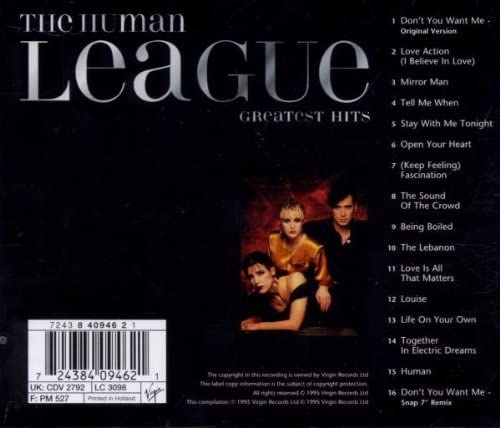 The Human League, The Greatest Hits [Audio CD]