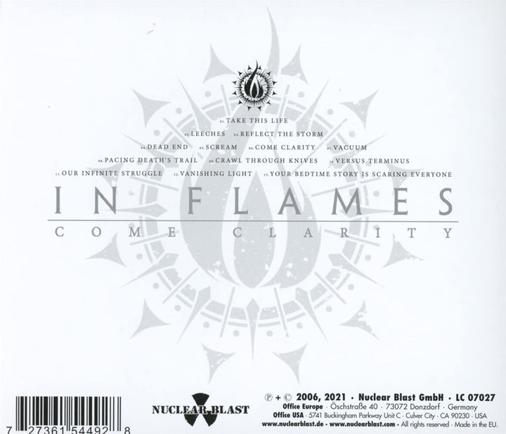 In Flames - Come Clarity [Audio CD]