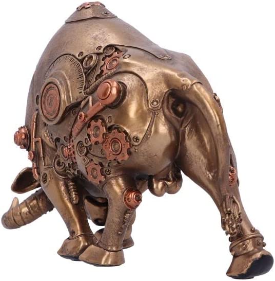 Nemesis Now Binary Bull 22.5cm, Bronze