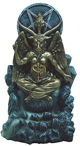 Nemesis Now Baphomet Backflow Incense Burner 24cm Bronze