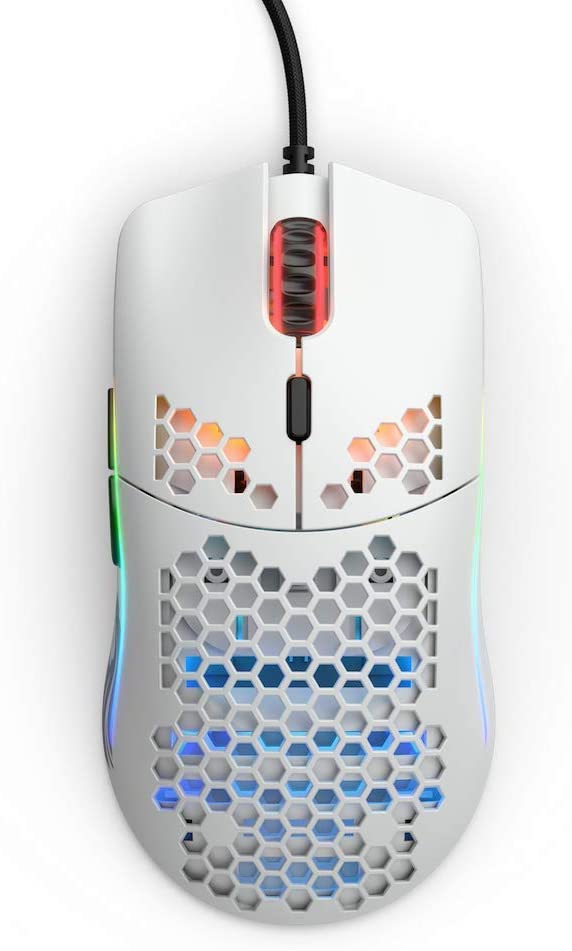 Glorious Model O USB RGB Odin Gaming Mouse - Matte White