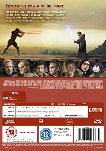 Star Wars Episode VIII: Die letzten Jedi [2020] – Science-Fiction [DVD]