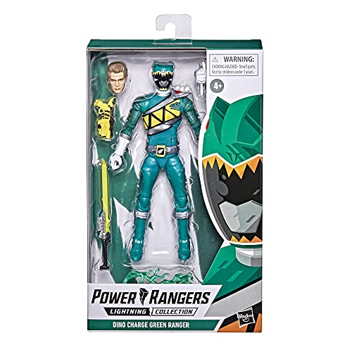 Power Rangers Lightning Collection Dino Charge Green Ranger 6-Inch Premium Colle