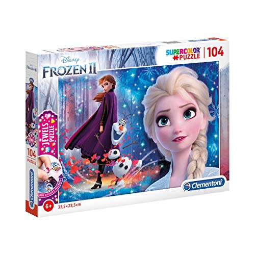 Clementoni 20164, Disney Frozen 2 Puzzle für Kinder – 104 Teile, Alter