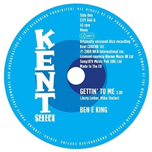 Ben E. King - Gettin' To Me / I Need You [Vinyl]