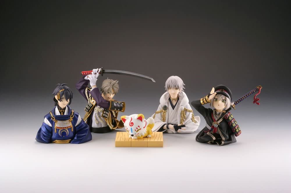 Kaiyodo 4537807081599 „Capsule Toukenranbu Online Bust State One Random Figure“