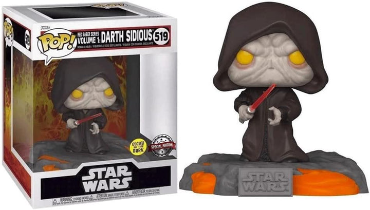 Funko Star Wars POP! Deluxe-Vinylfigur Red Sabre Series Band 1: Darth Sidi