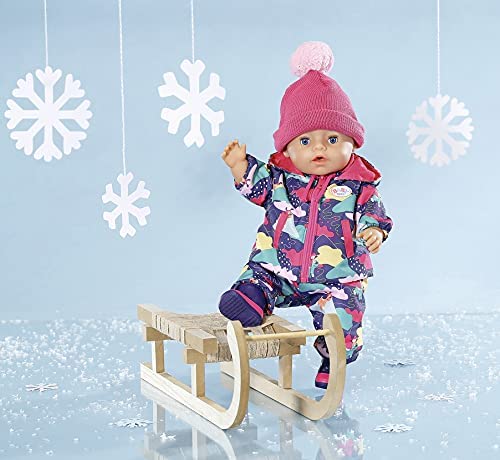 BABY Born 515 830062 EA Deluxe Snowsuit 43cm, Colourful