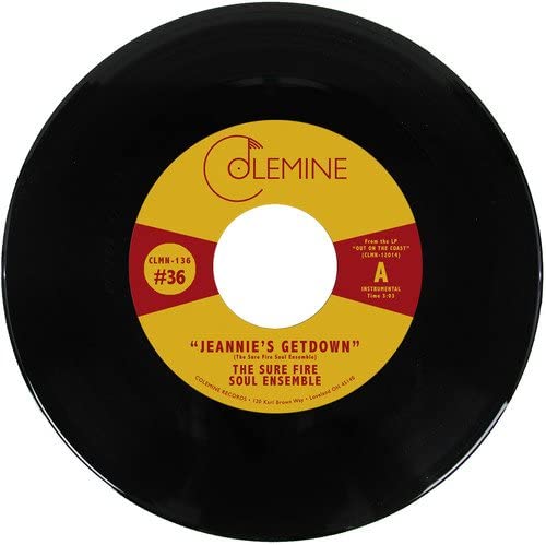 The Sure Fire Soul Ensemble - Jeannie's Getdown b/w A Message From The Meters [7" VINYL]