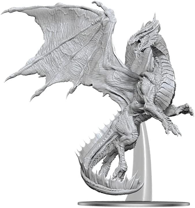 D&amp;D Nolzurs wunderbare unbemalte Miniaturen: Erwachsener roter Drache