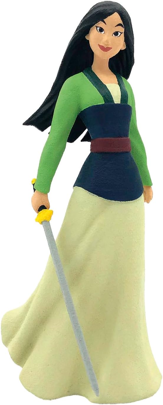 Bullyland 11356 Spielfigur Mulan aus Walt Disney Mulan, ca. 10 cm, detailliert