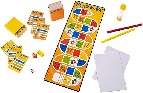 Mattel Spiele Pictionary Quick-draw Ratespiel, Erwachsene und Junior Clues