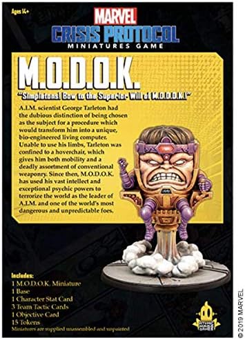 Atomare Massenspiele | Marvel Crisis Protocol: Charakterpaket: MODOK | Miniatur