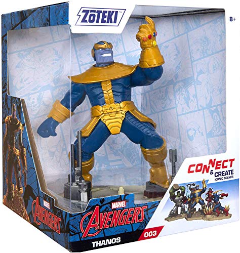 Zoteki Avengers Serie 1 - 4 Thanos Figur, 7,62 cm