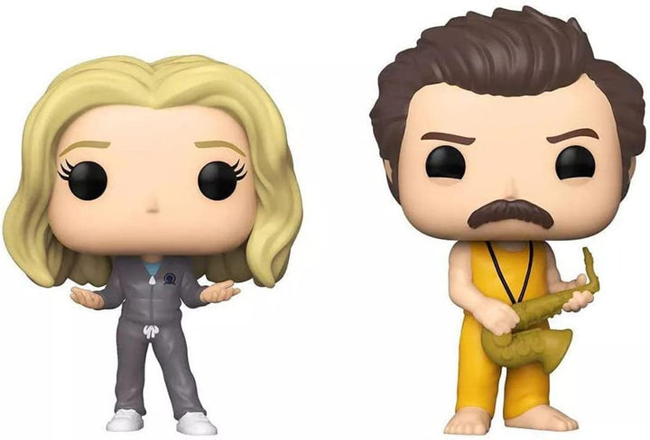 Parks &amp; Freizeit Leslie &amp; Ron Locked In Exclu Funko 56740 Pop! Vinyl