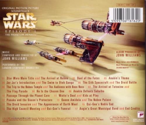 Star Wars: Episode I: The Phantom Menace [Audio CD]