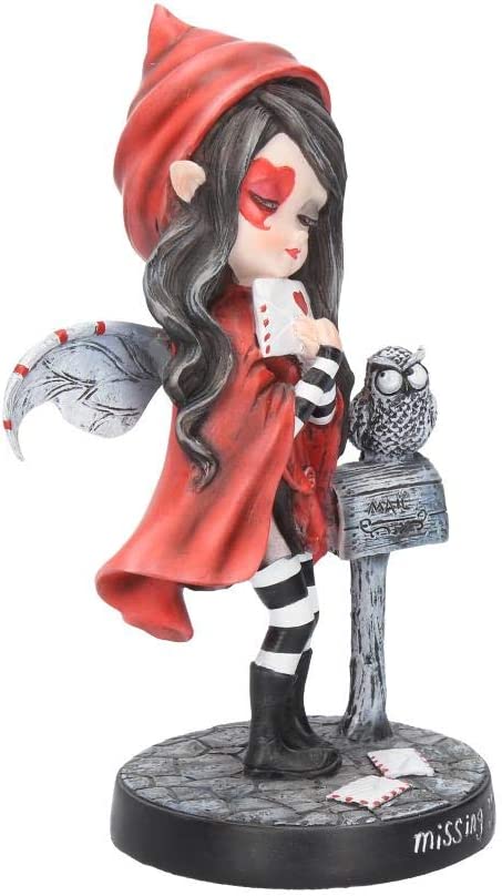 Nemesis Now Missing You Figur, 24 cm, Rot