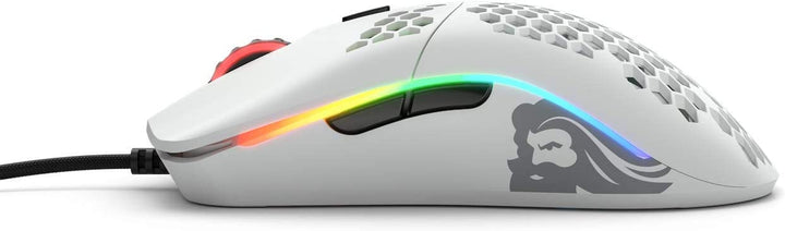 Glorious Model O USB RGB Odin Gaming Mouse - Matte White