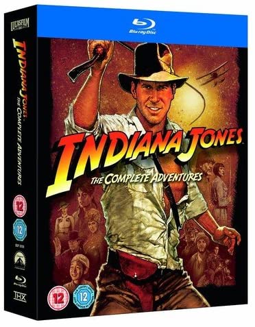 Indiana Jones: The Complete Adventures [1981] [Region Free] - Adventure/Action [Blu-Ray]