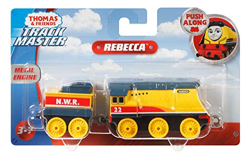 Thomas &amp; Friends FXX27 Trackmaster Moteur de train en métal à pousser Rebecca