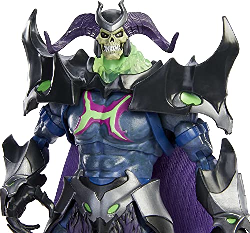 Masters of the Universe Masterverse Revelation Skelegod Actionfigur – 9 Zoll großes Sammlerstück mit 30 Artikulationspunkten