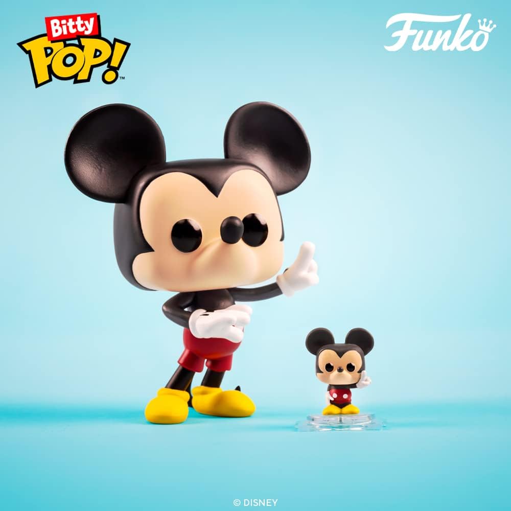 POP! Vinyl: Bitty POP: Disney – Zauberer Mickey 4er-Pack 