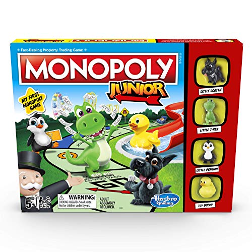 Hasbro Gaming Twister &amp; Monopoly Junior-Spiel