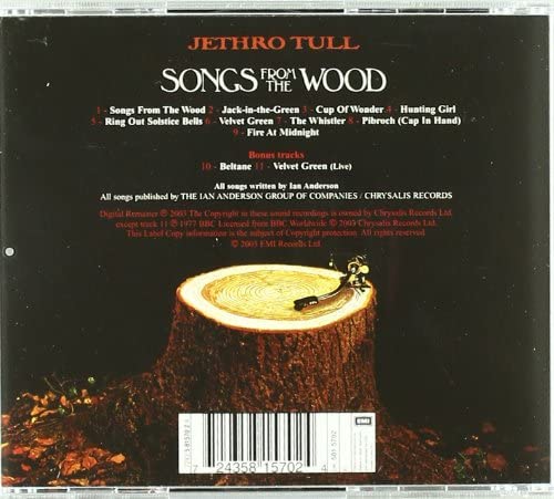 Jethro Tull - Songs From The Wood [Audio CD]