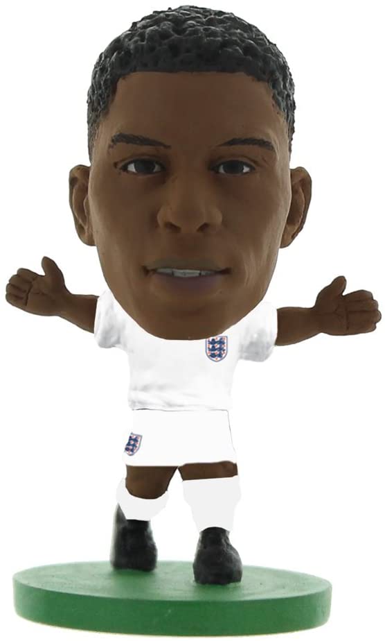 SoccerStarz SOC1098 England Marcus Rashford Figur, Grün