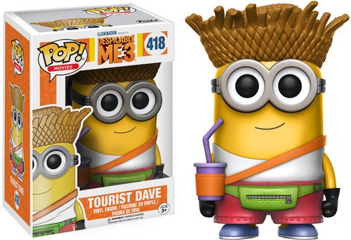 Despicable Me 3 Toerist Dave Funko 13426 Pop! Vinyl