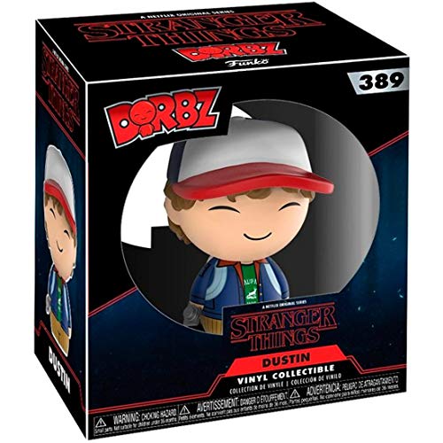 Funko 21793 Dorbz : Stranger Things - Dustin Figure en vinyle à collectionner, 7,62 cm