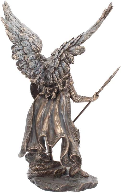 Nemesis Now Erzengel Raphael Figur 40 cm Bronze