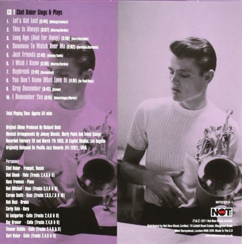 Blue Thoughts - Chet Baker [Audio-CD]