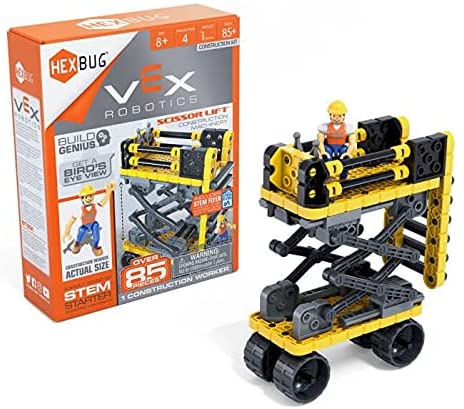 HEXBUG VEX Robotics Scissor Lift, Buildable Construction Toy, Gift For Boys and