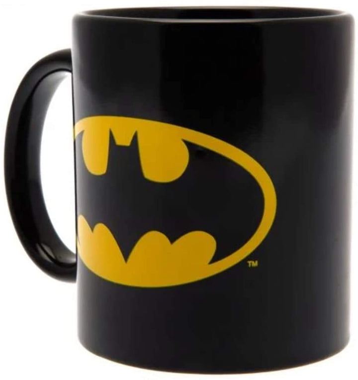 DC Comics 273965X Batman-Boxbecher mit Batman-Logo, Schwarz