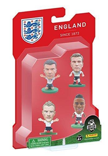 SoccerStarz 402934 "England EURO 4 Player Blister Pack A Featuring Dele Alli/Eri - Yachew