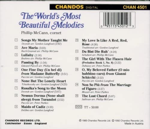 The World's Most Beautiful Melodies [Audio CD]