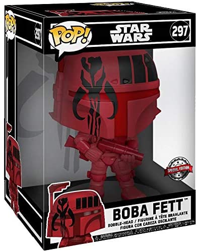 Star Wars Boba Fett 10&quot; Exclusif Funko 44806 Pop! Vinyle #297