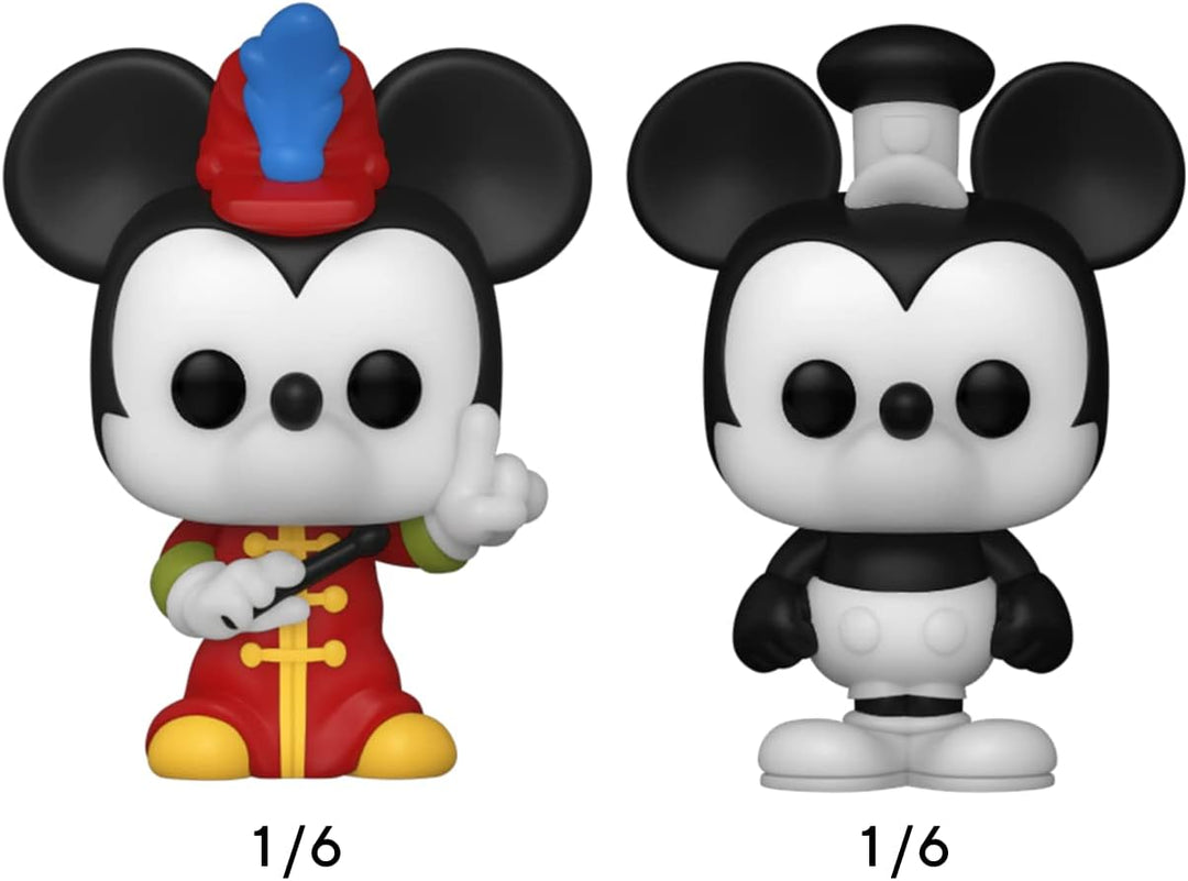 POP! Vinyl: Bitty POP: Disney – Zauberer Mickey 4er-Pack 