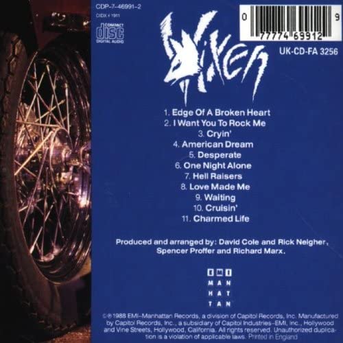 Vixen - Vixen  [Audio CD]