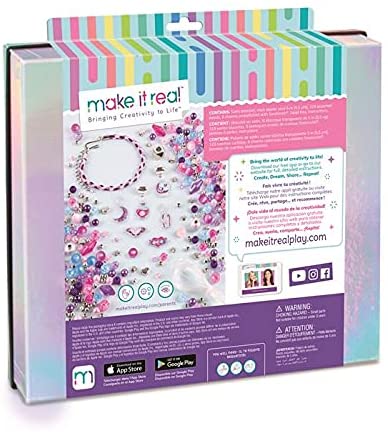 Make It Real 1723 Ensembles de fabrication de bijoux pour enfants