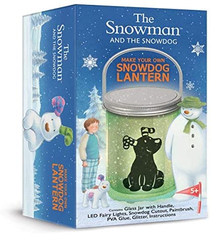 The Snowman And The Snowdog Make Your Own Snowdog Lantern