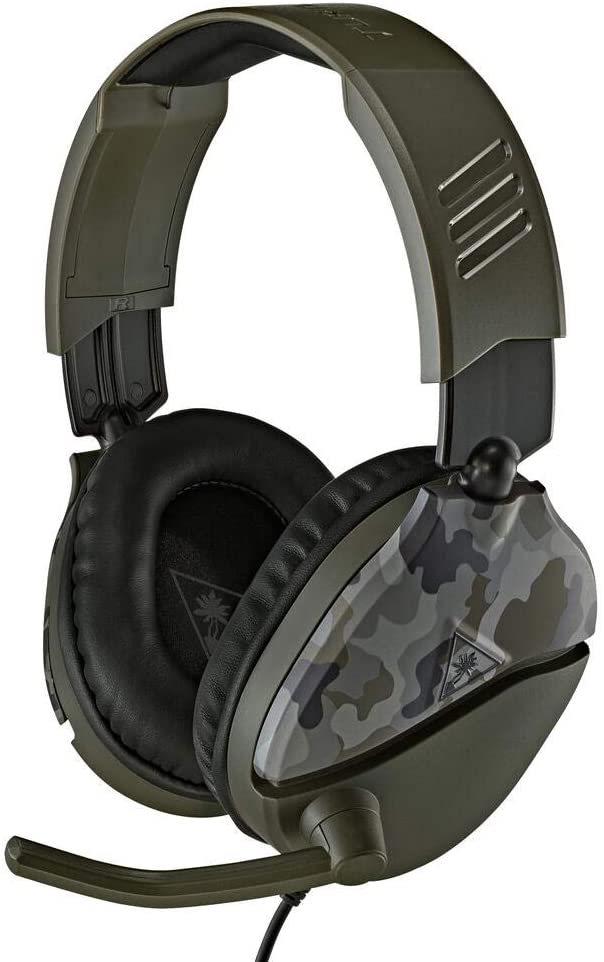 Turtle Beach Recon 70 Camo Green Gaming-Headset für Xbox Series X|S, Xbox One, PS5, PS4, Nintendo Switch und PC