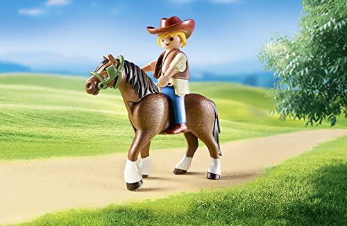 Playmobil 6932 Carro trainato da cavalli Country con bambini e autista