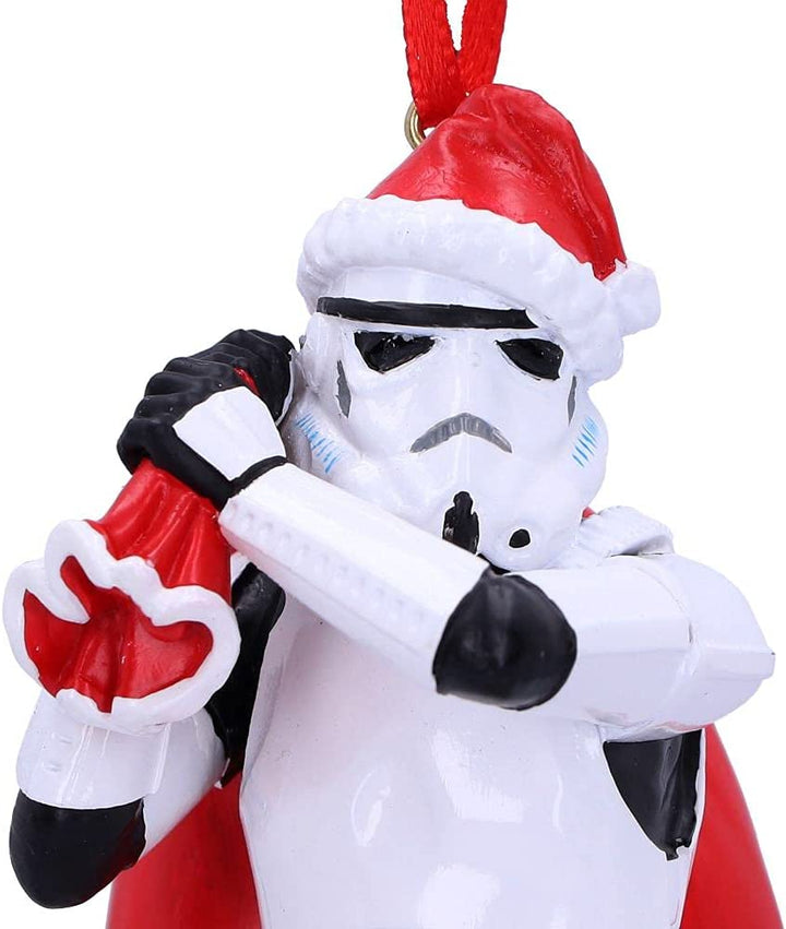 Nemesis Now Stormtrooper Weihnachtssack-Hängeornament, 13 cm, Weiß