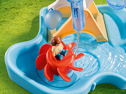 Playmobil 1.2.3 AQUA 70268 giostra con ruota ad acqua per 18+ mesi