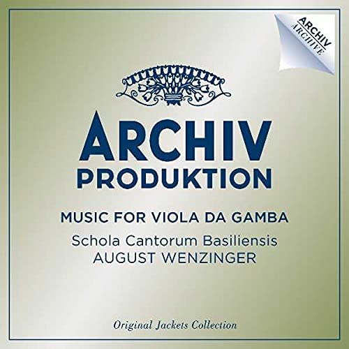 August Wenzinger - Music For Viols [Audio CD]