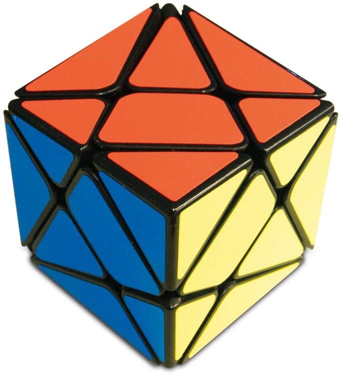 Cayro-YJ8320 Magic Cube Impossible 3-seitige Achse, mehrfarbig (YJ8320)