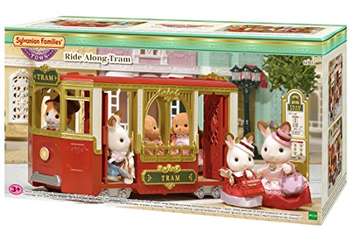 Sylvanian Families Town – Fahrt mit der Straßenbahn