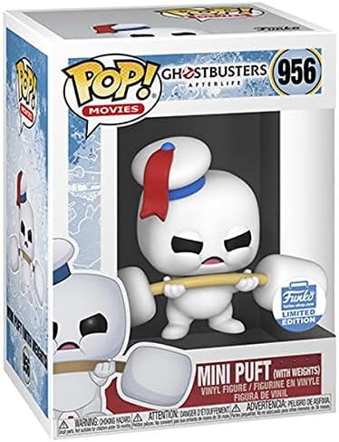 Funko POP! Movies: Ghostbusters: After-Mini Puft With Weights - Ghostbusters Afterlife